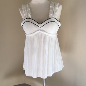 Cute line &Dot top with padding xsmall